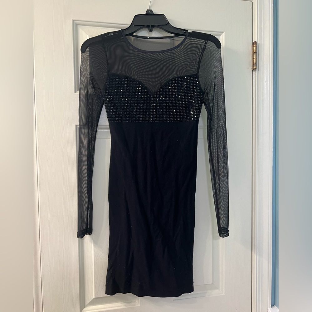bebe bodycon dress